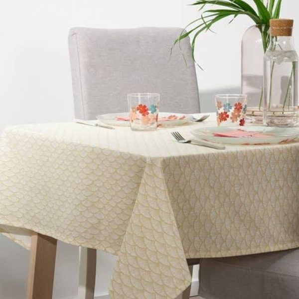 Varfint taplak meja elegan 240 x 145 cm tablecloth murah dan besar