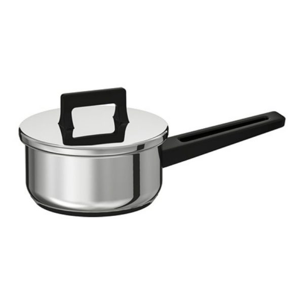 Snitsig panci saus dengan tutup 1 L sauce pan stainless steel