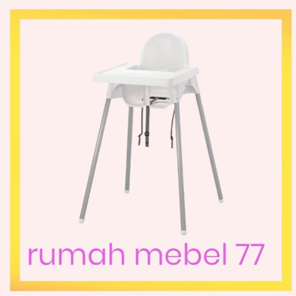 Kursi bayi high chair baby chair warna putih