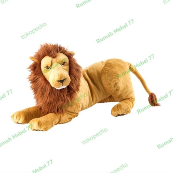 Boneka singa besar raja hutan 70 cm simba soft doll