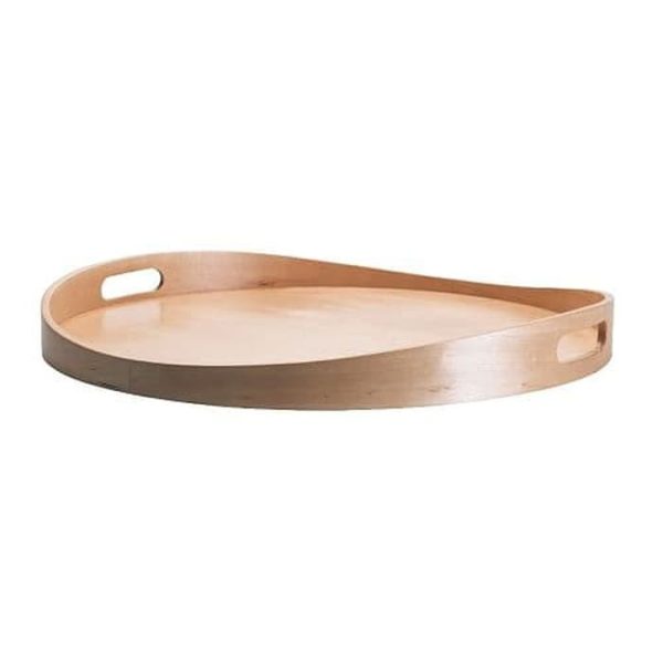 IKEA Baki tray nampan saji SKALA Bahan kayu birch 44 cm model estetik dan elegan alami