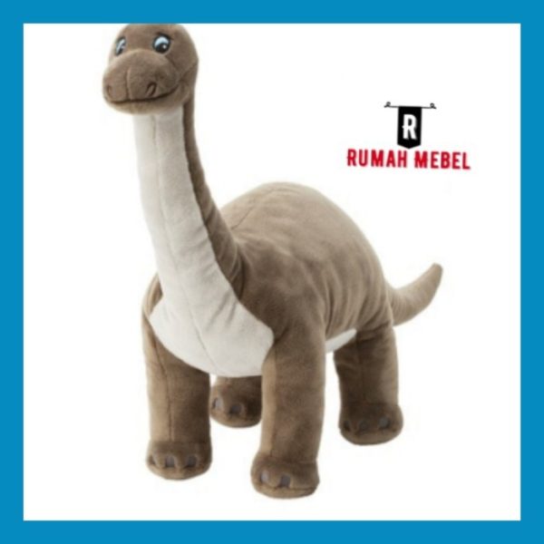 Boneka dinosaurus brontosaurus panjang 55 cm dinosaurus doll