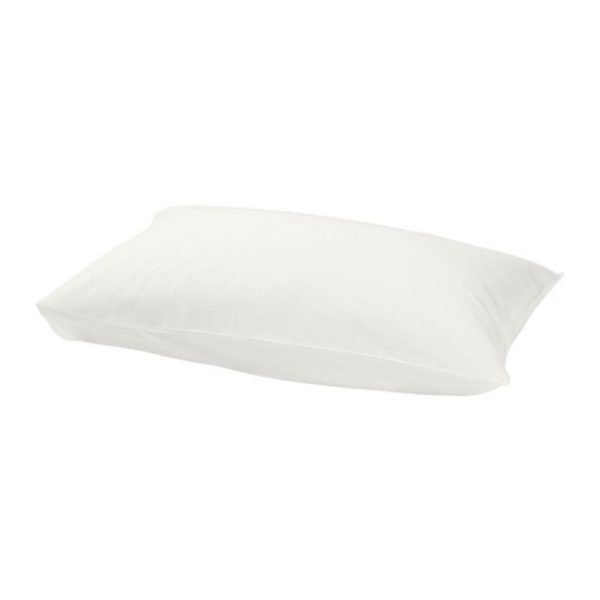 Fargmara sarung bantal putih polos 50 x 80 cm white pillowcase katun adem