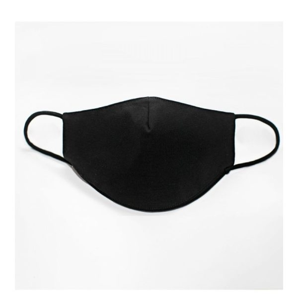 IKEA Masker kain non medis warna hitam by 3 lapis reusable