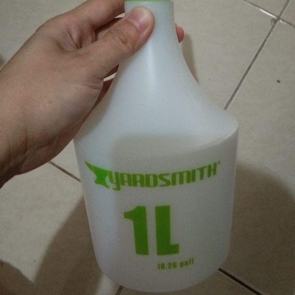 IKEA Ace tudor 1L botol semprot spray plastik dg putaran dan takaran garis