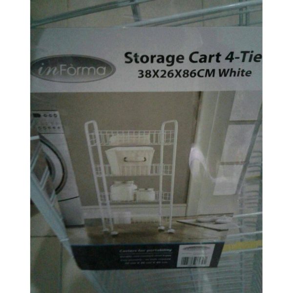 IKEA Storage cart 4tier rak susun 4 tingkat beroda by ACE