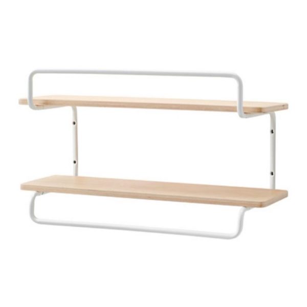 Sportslig rak dinding untuk piala dan medali kayu birch wall shelf aksesoris rak dinding 20 x 30 x 50 cm