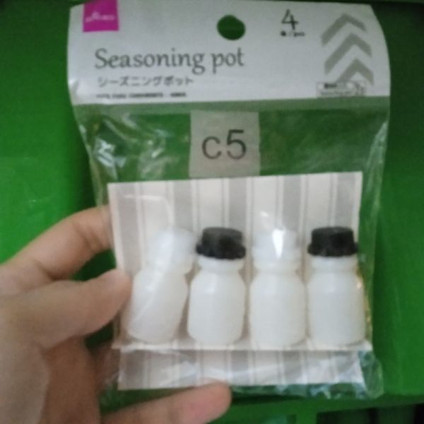 Daiso soy bottle botol saos kecap tomat cabe bekal bento anak sekolah 4 pc