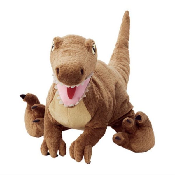 Jattelik boneka dinosaurus velociraptor dinosaur doll 44 cm