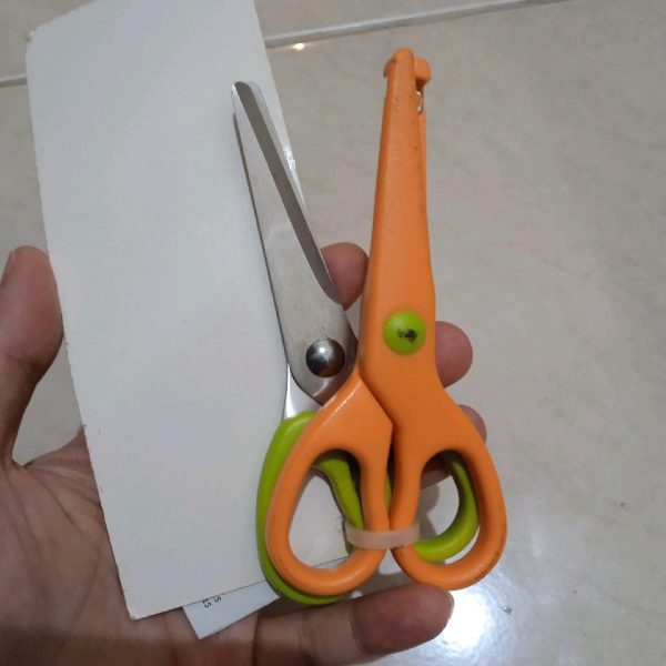 Ikea mala gunting isi 2 pc untuk anak anak DIY scissors gunting kreasi ketrampilan anak - Image 3