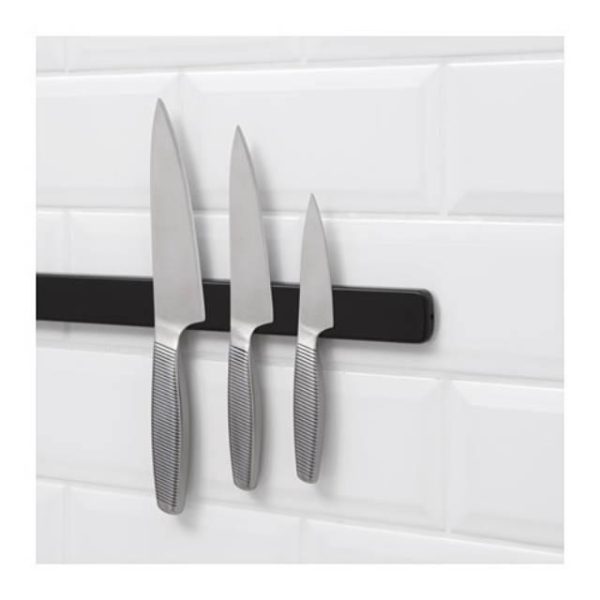 IKEA Magnet utk pisau dan kunci fintorp rak pisau dapur 38x3.5cm magnetic rack knife