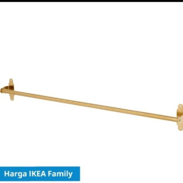 Ikea hultarp rel dapur warna gold emas 80 cm rak dapur kitchen rail