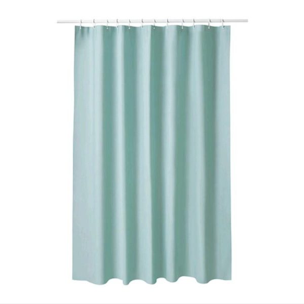 ikea luddhagtorn tirai shower biru muda anti air 180 x 200 cm waterproof Curtain shower - Image 2