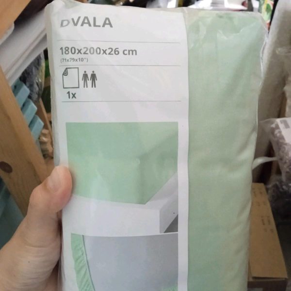 Ikea dvala sprei berkaret katun adem 180 x 200 cm seprai