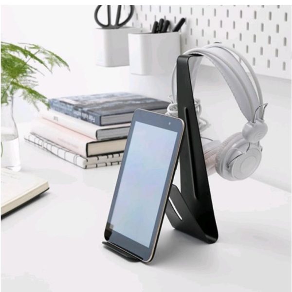 Ikea mojlighet stand headset gaming dan tablet bahan besi hitam