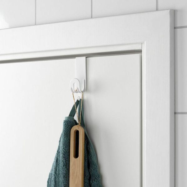 IKEA sekiner Gantungan double untuk baju dan handuk hook tas model selip pintu original - Image 3