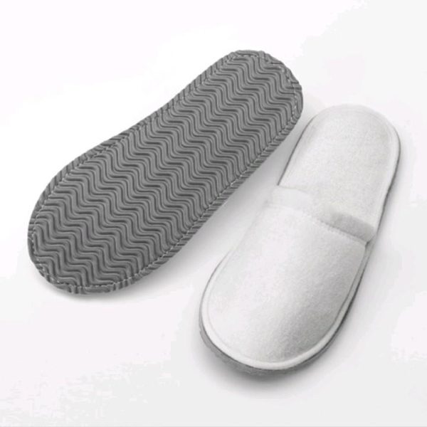 Ikea tasjon sandal S/M putih 36-39 sendal rumah sendal hotel bath slipper