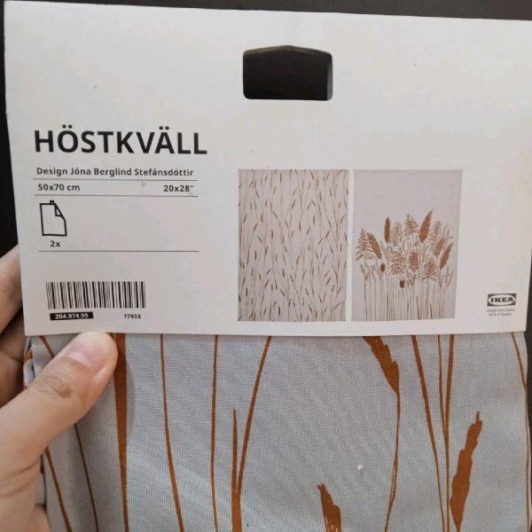 Ikea hostkvall kain lap dapur 2 pc motif padi ilalang 50 x 70 cm kitchen towel tea towel - Image 2