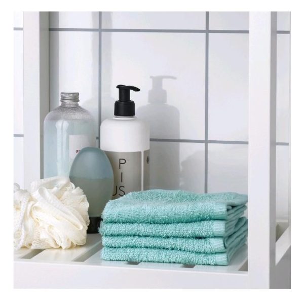 Ikea dimforsen handuk kecil 4 pc handuk muka handuk tangan face hand towel 30 x 30 cm tosca - Image 2