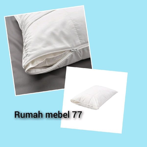 Ikea angskorn sarung bantal dengan resleting 50 x 80 cm pillow case menyerap kelembaban