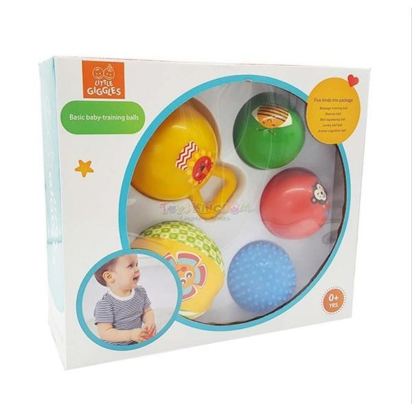 5pc LITTLE GIGGLES Bola training utk bayi basic baby ball - Image 3