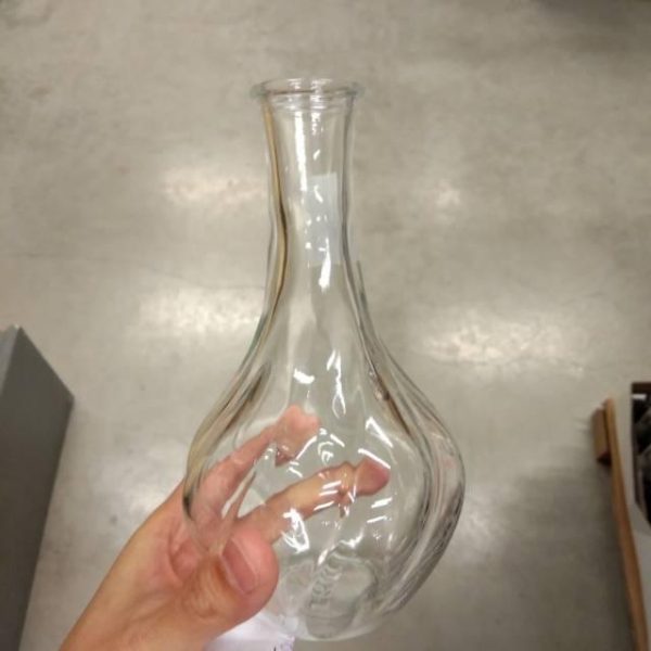 IKEA viljestark vas bunga kaca bening T17cm pot kaca transparan