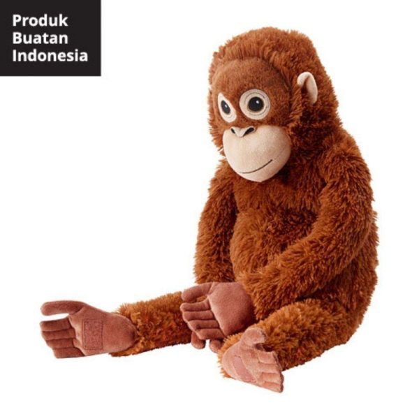 Djungelskog boneka orang utan boneka kado hadiah boneka anak sun go kong dengan rekatan tangan dan kaki 66 cm