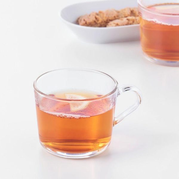 Mug gelas kaca bening besar ikea 36 cl 360 ml  mug teh kopi susu - Image 2