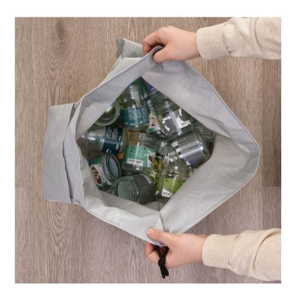 IKEA Tas serut serbaguna kantong laundry 22 L 56 x 43 cm abu muda - Image 2