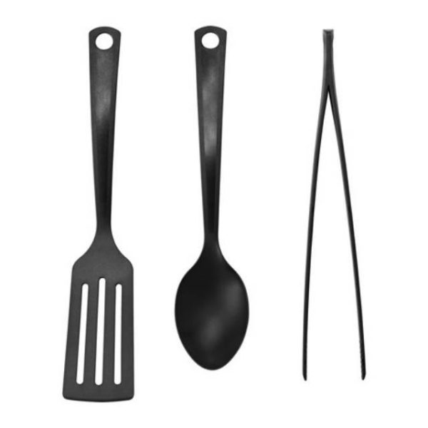 IKEA GNARP peralatan masak spatula sutil capitan bs digantung warna hitam