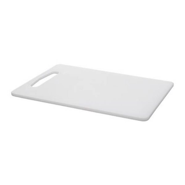 IKEA Legitim talenan warna putih 34x24cm bahan plastik alas potong sayur daging chopping board