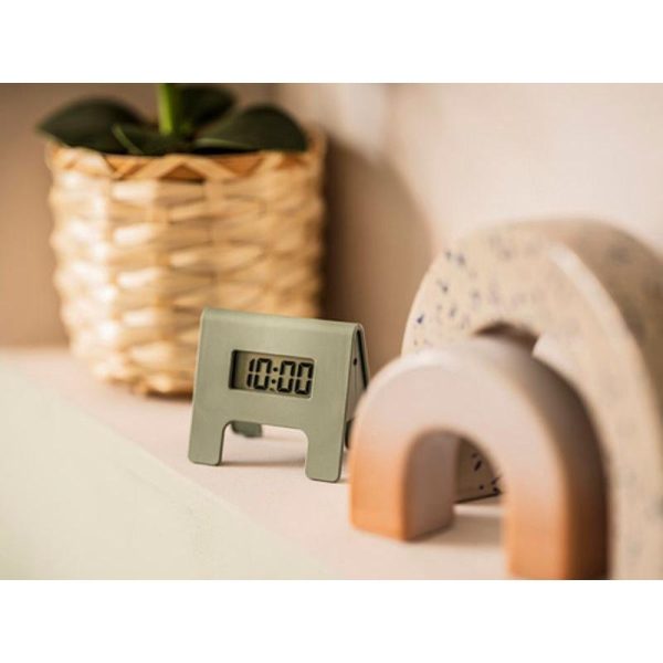 Ikea kupong Jam beker kecil jam weker digital alarm clock jam bangun pagi hijau