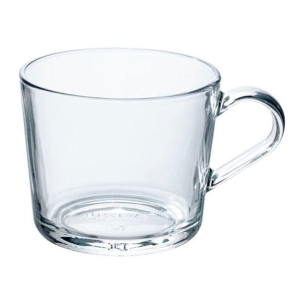 Mug gelas kaca bening besar ikea 36 cl 360 ml  mug teh kopi susu