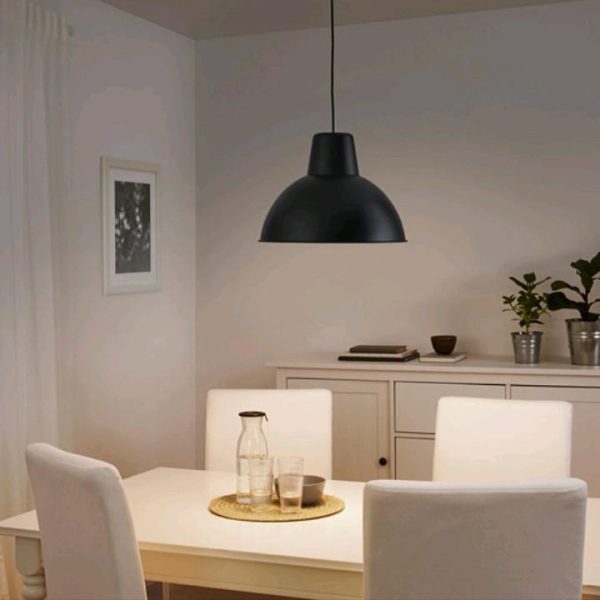 Ikea skurup lampu gantung dekorasi hias hitam D 38 cm pendant lamp hanging lamp - Image 2