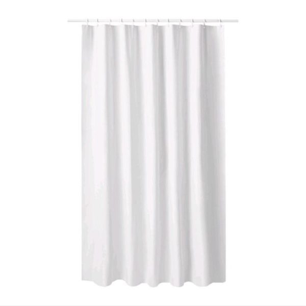 Ikea luddhagtorn tirai shower putih 180 x 200 cm anti air waterproof Curtain shower