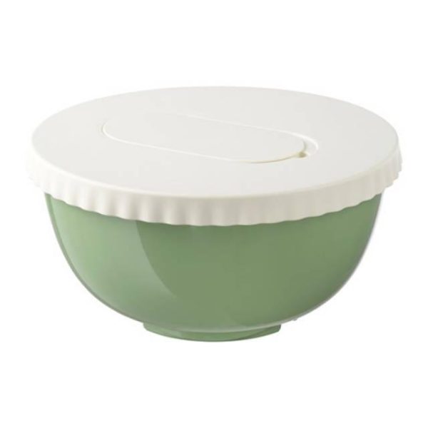 IKEA Allehanda 702.335.48 mangkok adonan dg penutup 4L hijau mixer bowl