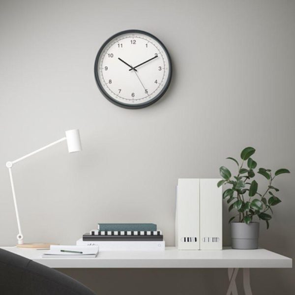 Taggad jam dinding analog wall clock tidak berisik ukuran besar D 38 cm jam dinding kado hadiah elegan - Image 2