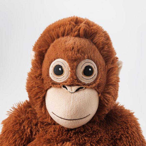 Djungelskog boneka orang utan boneka kado hadiah boneka anak sun go kong dengan rekatan tangan dan kaki 66 cm - Image 3