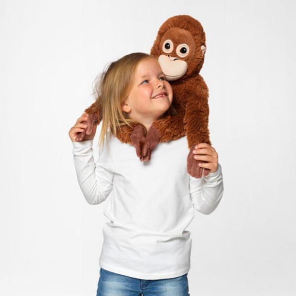 Djungelskog boneka orang utan boneka kado hadiah boneka anak sun go kong dengan rekatan tangan dan kaki 66 cm - Image 2