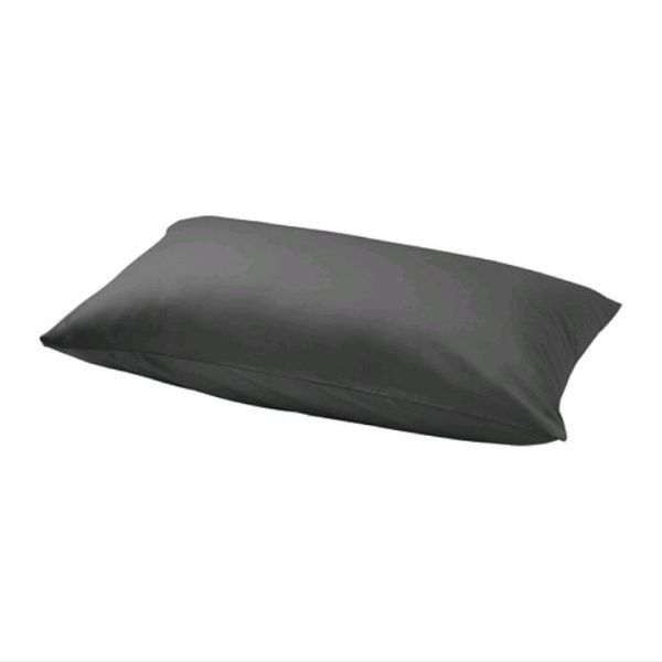 Ikea nattjasmin sarung bantal 50 x 80 cm pillow cover  1pc abu tua