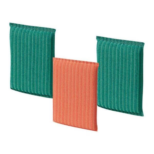 Pepprig busa gosok piring spons cuci piring sponge pembersih serbaguna 3 pc