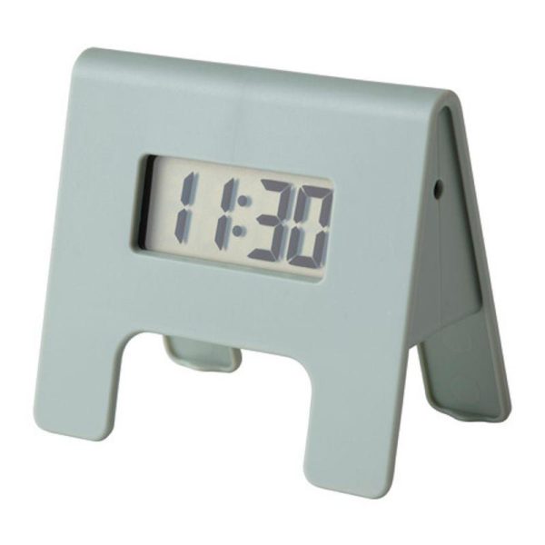 Ikea kupong Jam beker kecil jam weker digital alarm clock jam bangun pagi hijau - Image 2