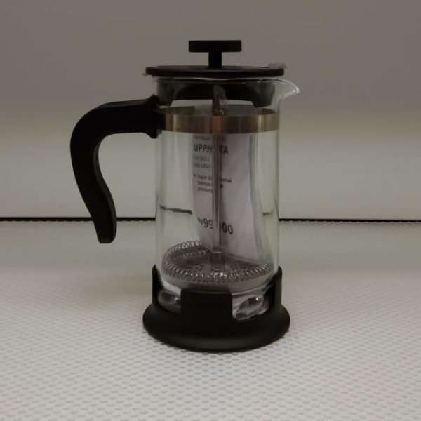 IKEA Uphetas teko pembuat penyeduh kopi teh french press coffee and tea maker bahan kaca 0.4 L