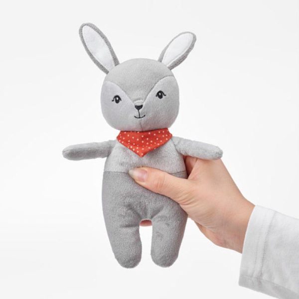 Gulligast boneka lembut berdecit untuk bayi baru lahir small soft doll