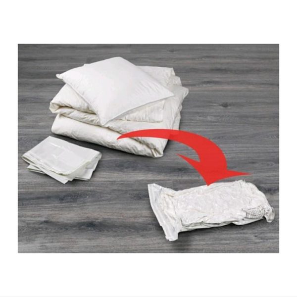 Ikea Spantad kantong seal vakum ukuran besar jumbo 2 pc vacuum seal bag travelling hemat tempat - Image 3