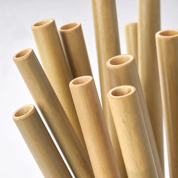 Okuvlig sedotan bambu reusable plus sikat pembersih bamboo straw - Image 2