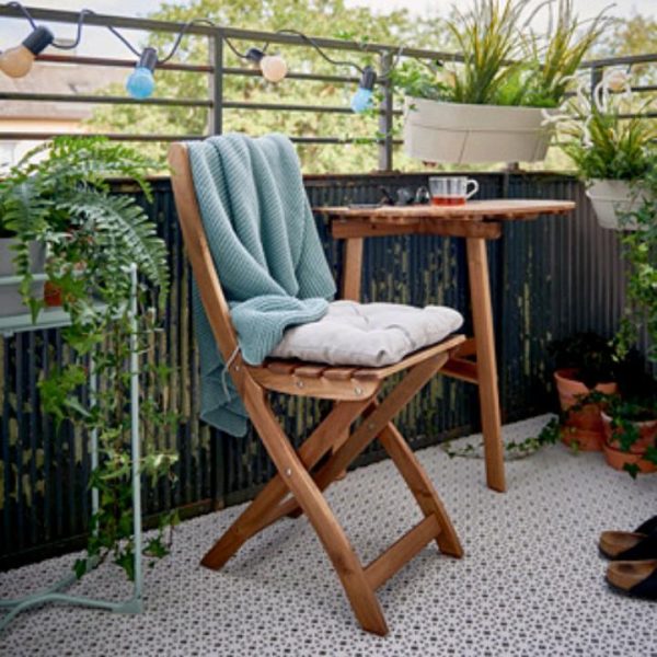 Ikea altappen decking outdoor alas lantai teras balkon 30 x 30 cm 9 keping - Image 3