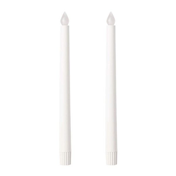 Ikea Adellovtrad lilin stik batang candelier led 2 pc T 28 cm candle stick led