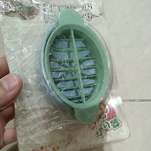 Egg slicer pemotong telur bento lunch 3 way bahan plastik TC-1019 - Image 2