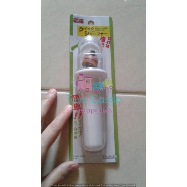 Daiso pengasah pisau, alat asahan pisau, alat penajam pisau TC-1251